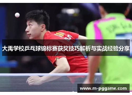 大禹学校乒乓球锦标赛获奖技巧解析与实战经验分享