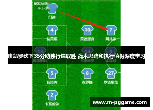 班凯罗砍下35分助独行侠取胜 战术思路和执行值得深度学习